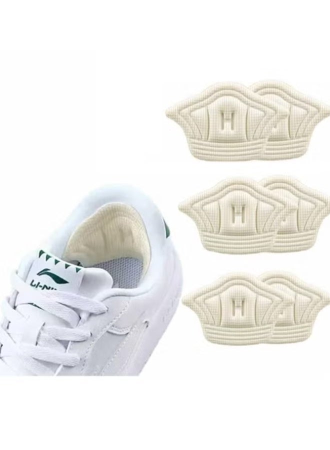 OSALIA Heel Pads (6 Pairs) Back of Heel Cushion Inserts – Shoe Grip Liners, Shoe Fillers for Loose Shoes, Anti-Slip Anti-Wear Protector for Boots & Sports Shoes - Image 1